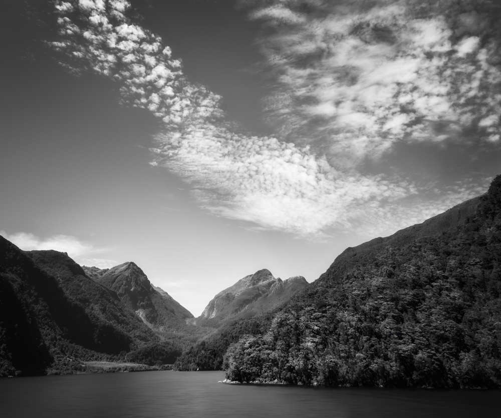 New Zealand Deep Cove at Doubtful Sound